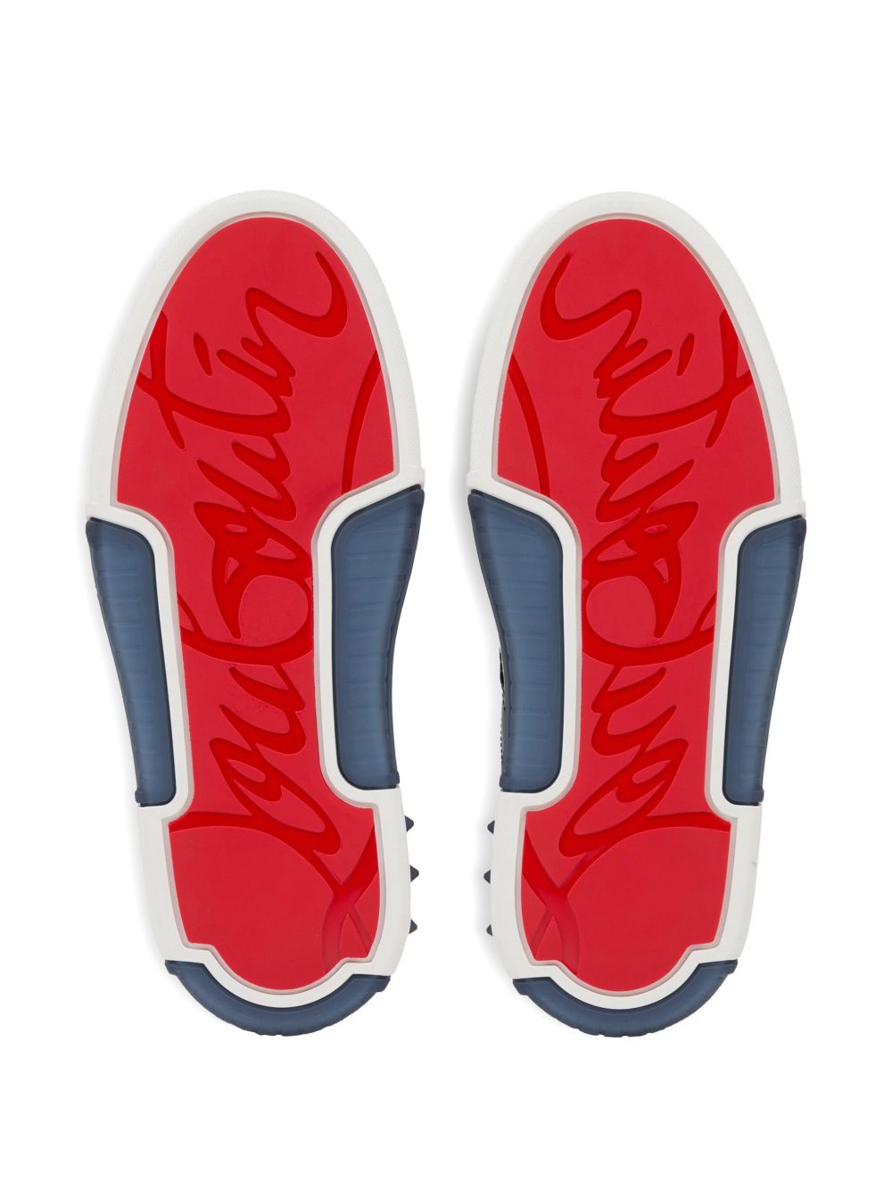 Christian Louboutin Sneakers Blue Other->fabric100.0 %