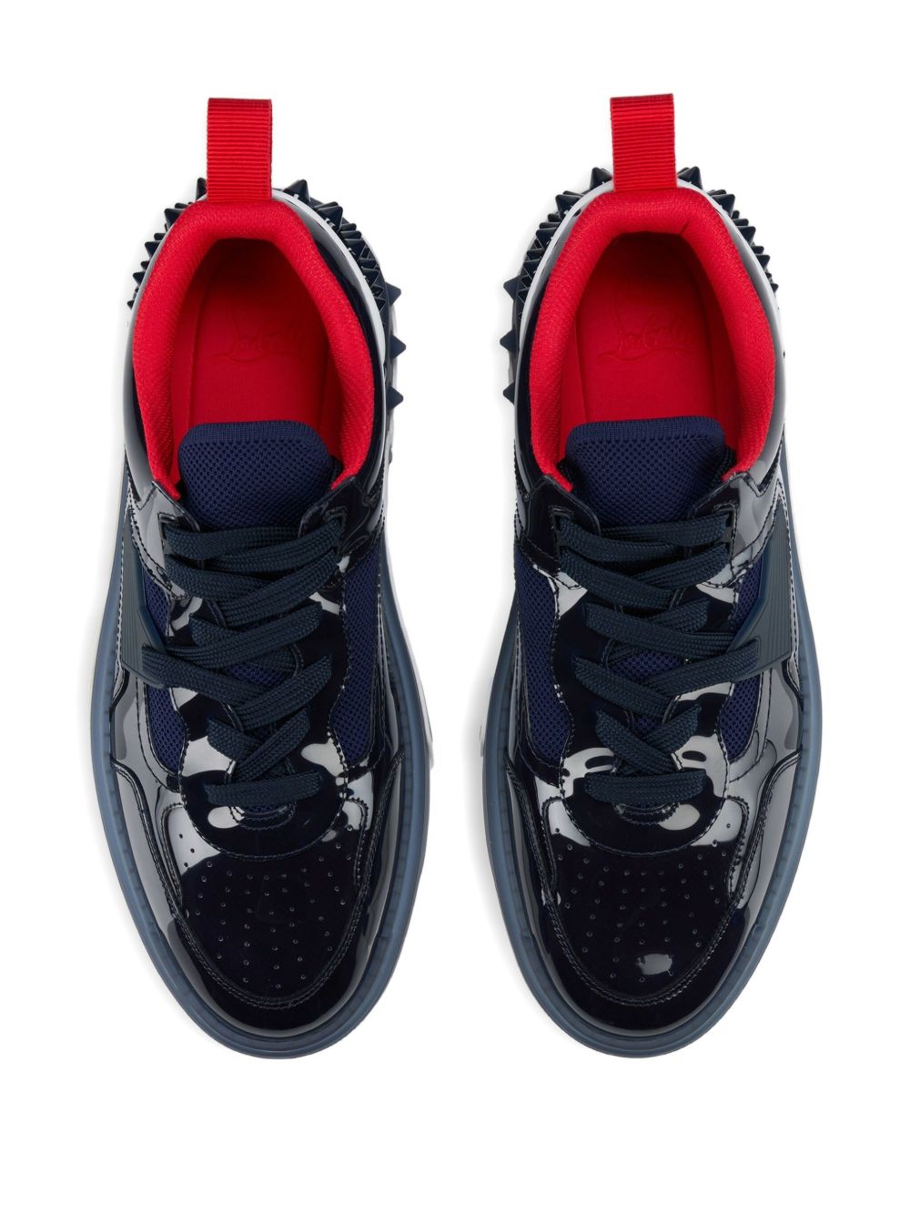Christian Louboutin Sneakers Blue Other->fabric100.0 %