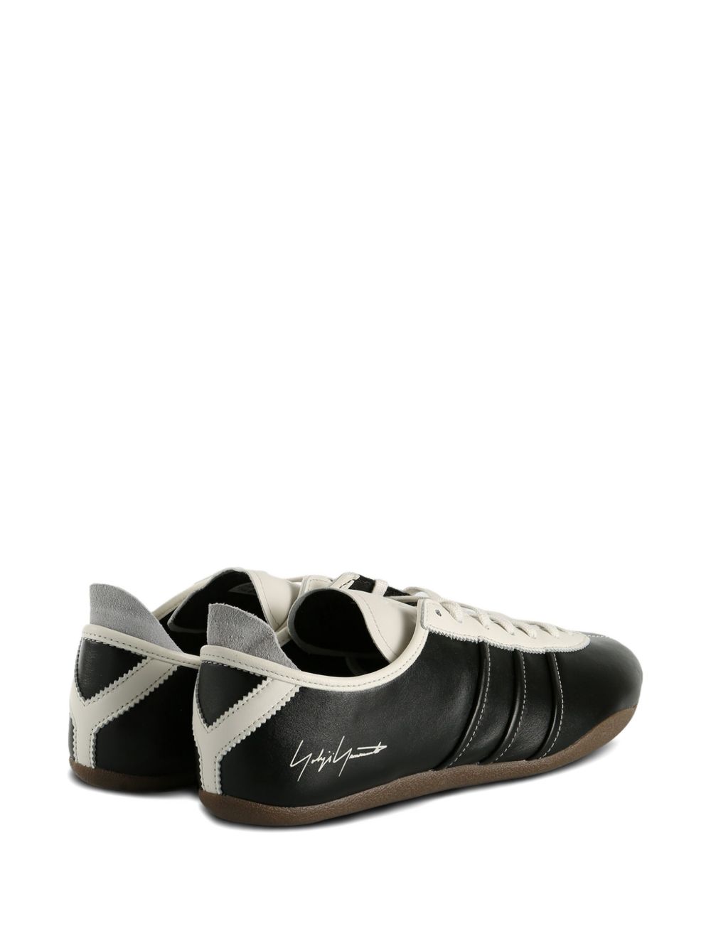 Y-3 Sneakers Black Calf Leather