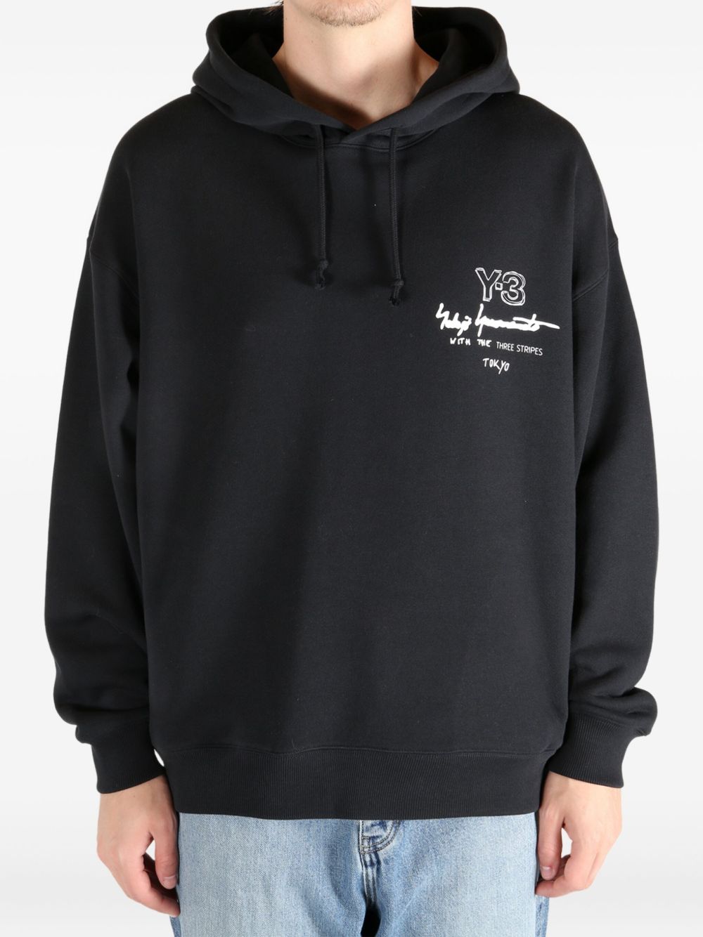 Y-3 Sweaters Black Natural (veg)->cotton100.0 %