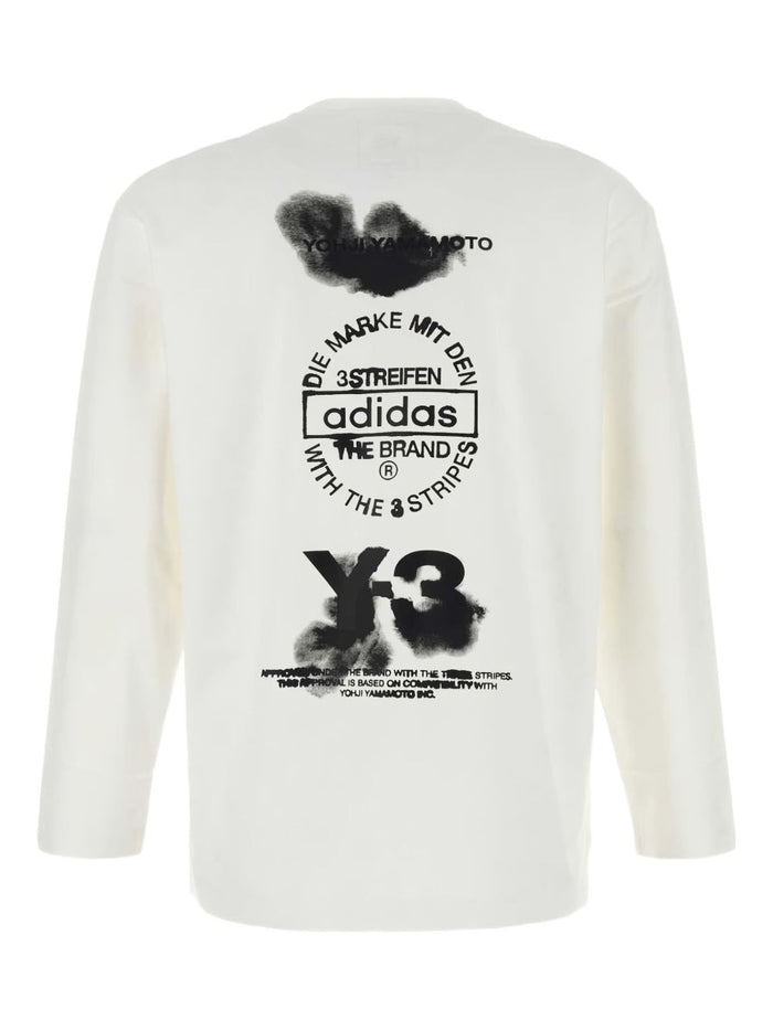 Y-3 T-shirts and Polos White Cotton