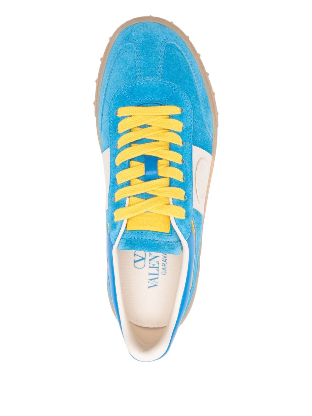 Valentino Garavani Sneakers Clear Blue Outer: Calf Suede