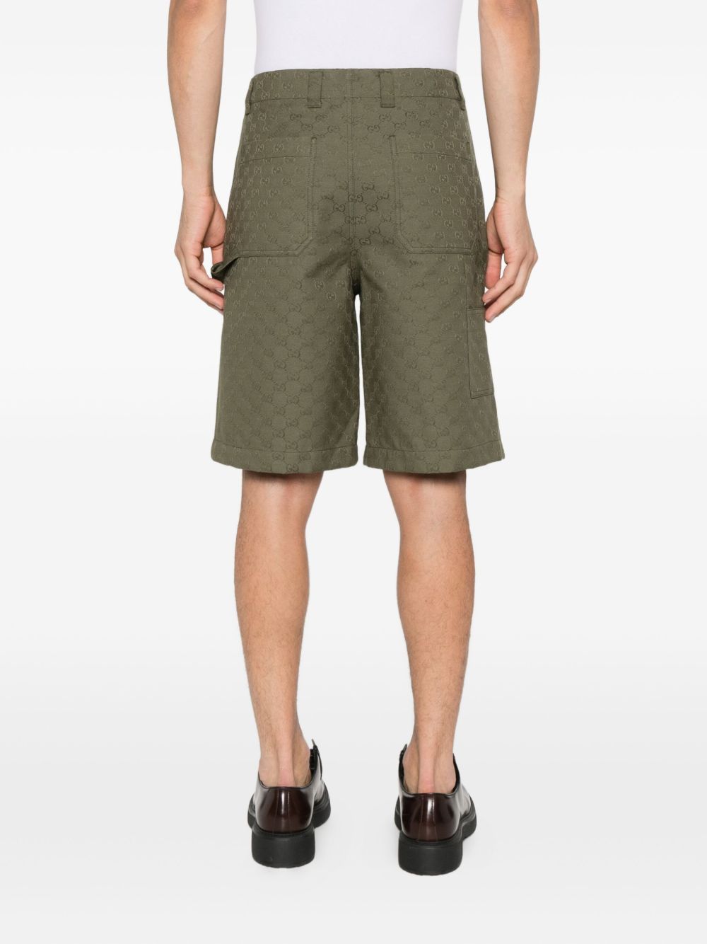 Gucci Shorts Green Outer: Cotton