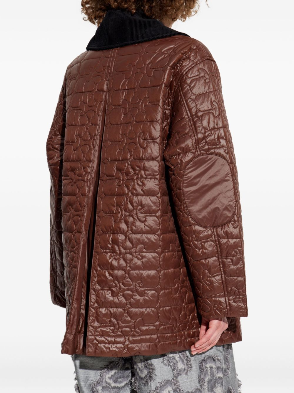 Ganni Jackets Brown Outer: Recycled Polyamide