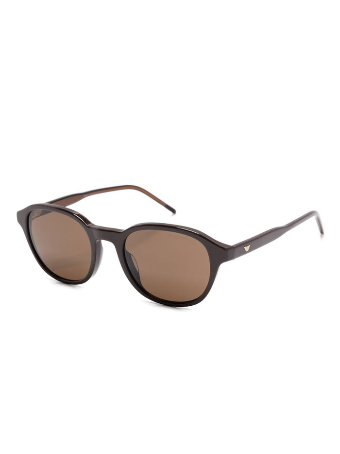 Emporio Armani Sunglasses Brown Acetate