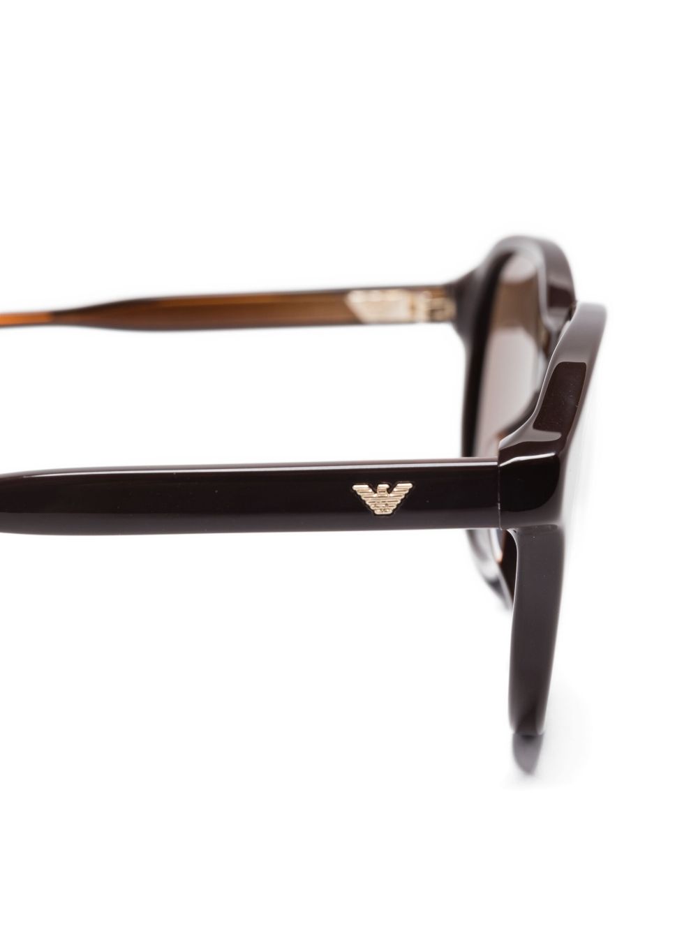 Emporio Armani Sunglasses Brown Acetate