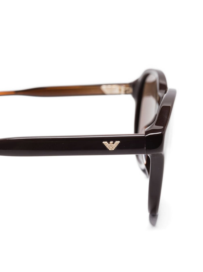 Emporio Armani Sunglasses Brown Acetate