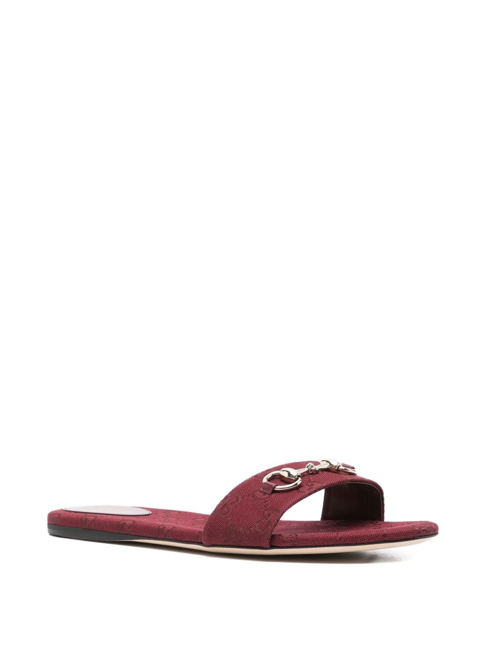 Gucci Sandals Bordeaux Outer: Fabric