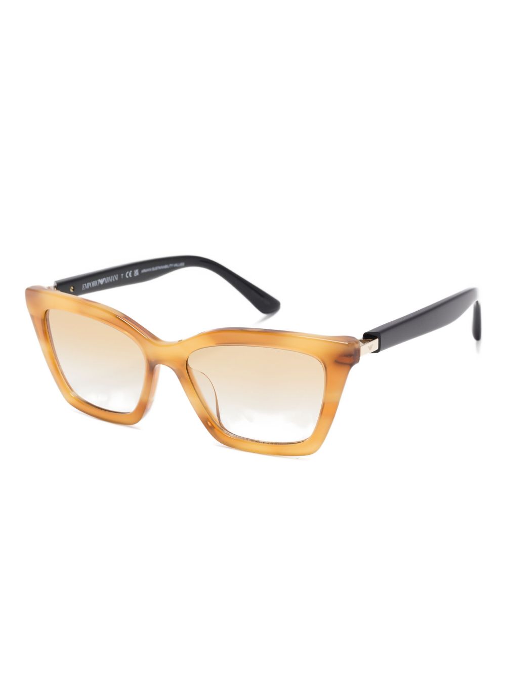 Emporio Armani Sunglasses Beige Acetate