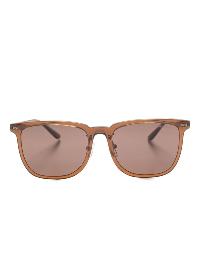Emporio Armani Sunglasses Brown Acetate
