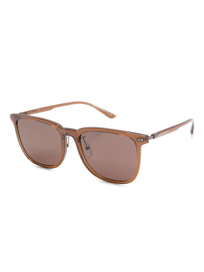 Emporio Armani Sunglasses Brown Acetate