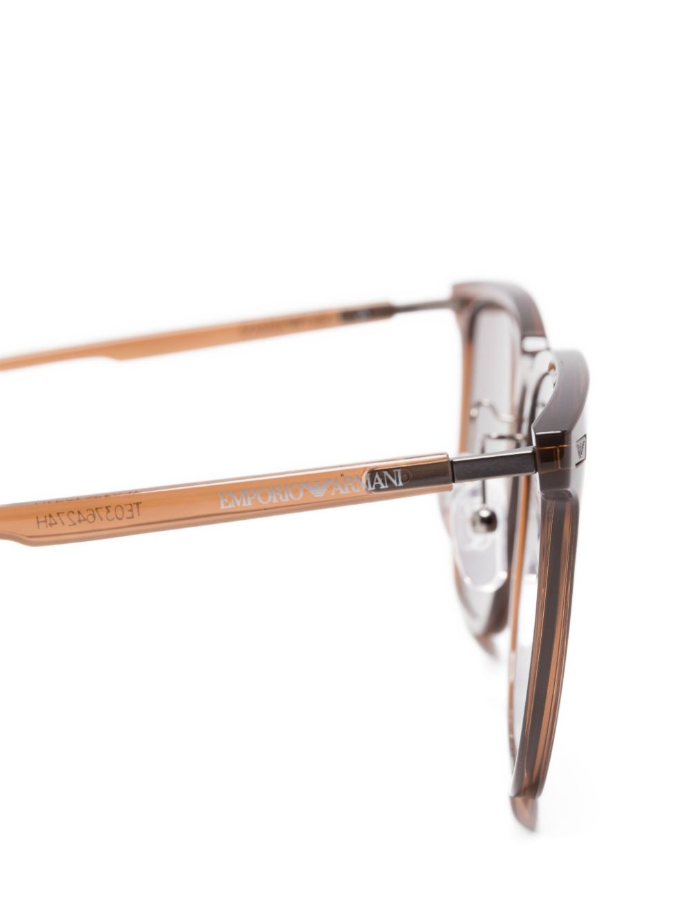 Emporio Armani Sunglasses Brown Acetate