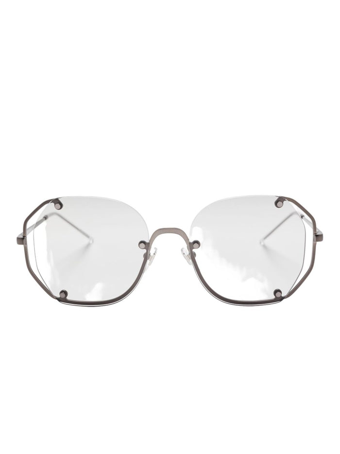 Emporio Armani Sunglasses Light Grey Acetate