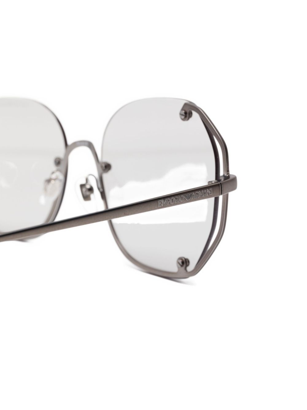 Emporio Armani Sunglasses Light Grey Acetate