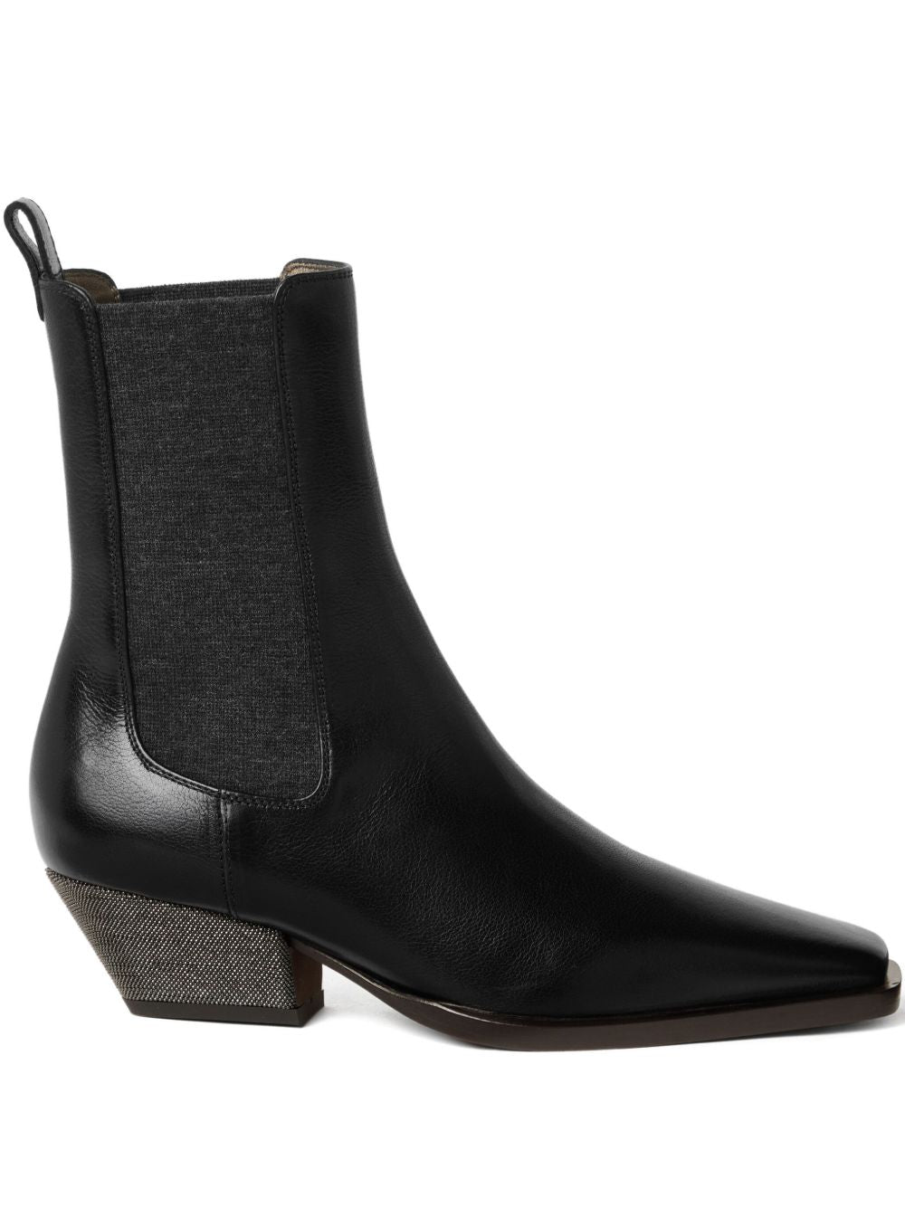 Brunello Cucinelli Boots Nero Outer: Leather