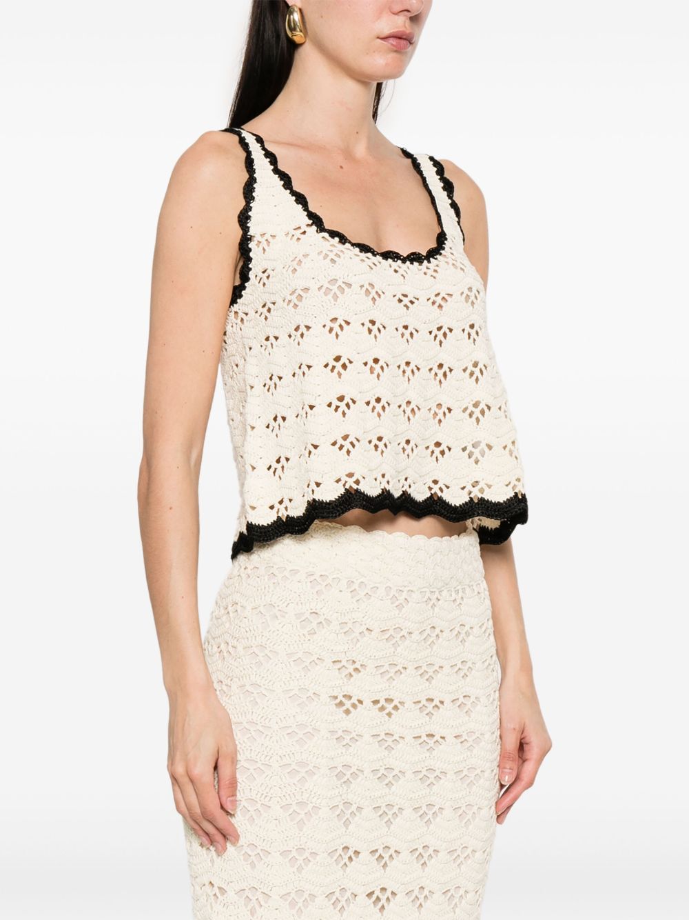 Zimmermann Top Beige Cotton