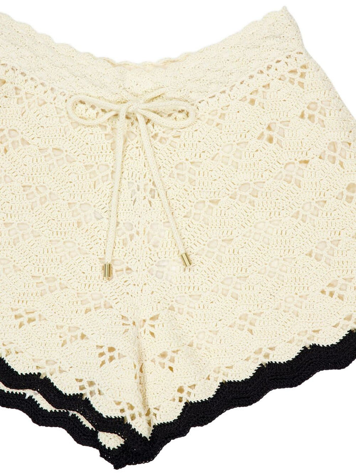 Zimmermann Shorts Beige Cotton