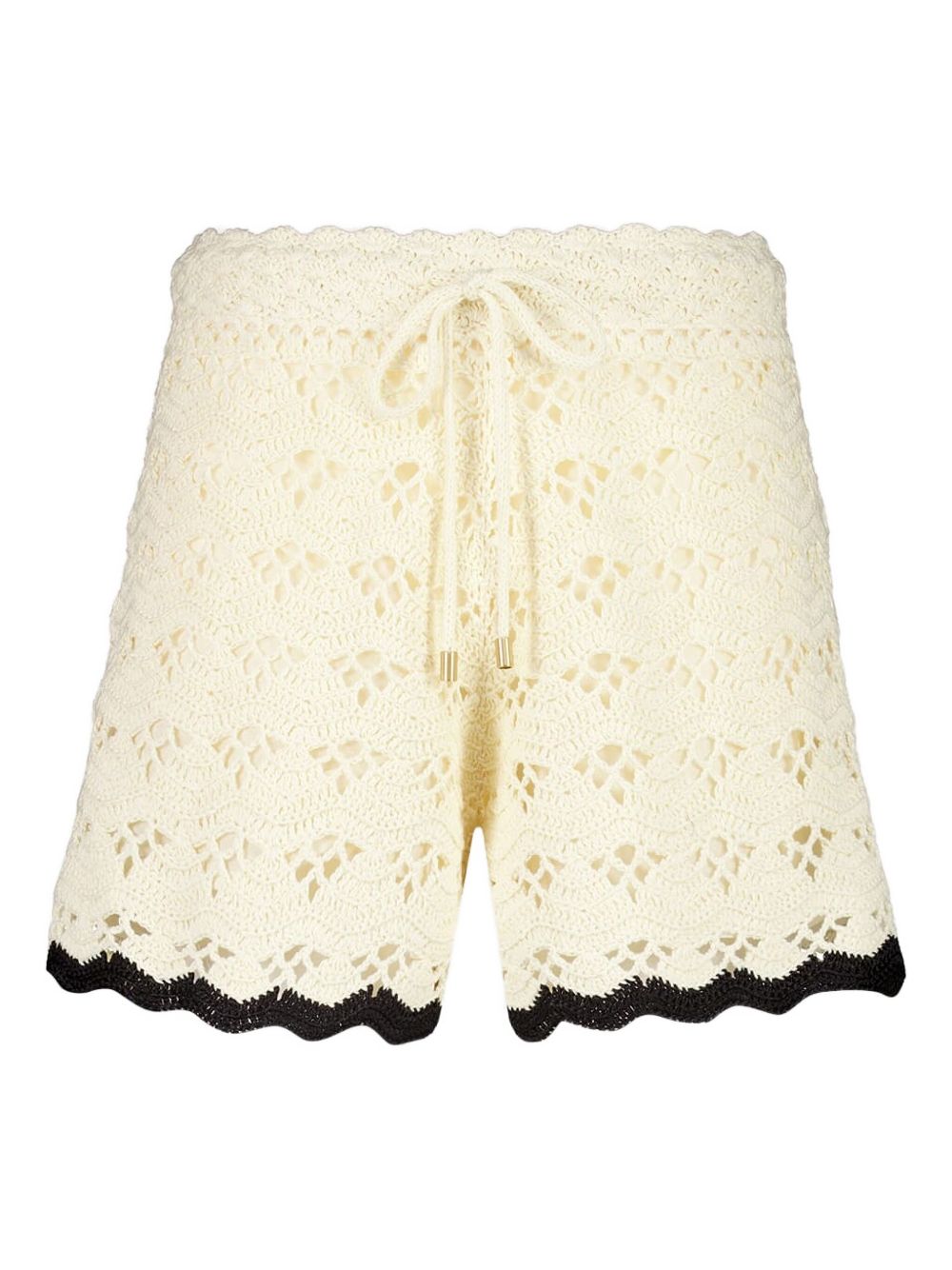Zimmermann Shorts Beige Cotton