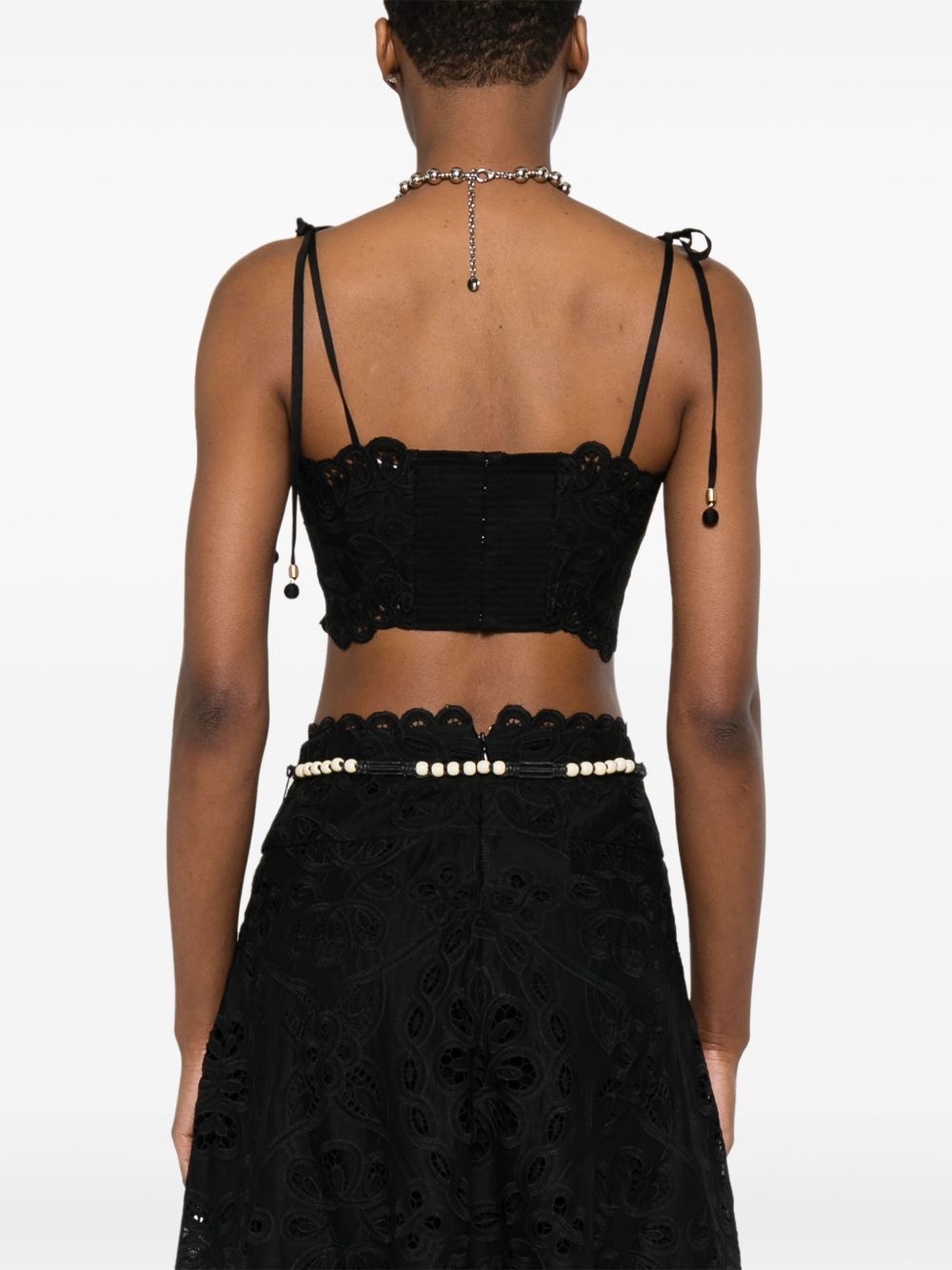 Zimmermann Top Black Polyester
