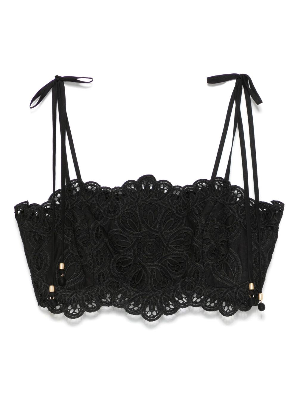 Zimmermann Top Black Polyester