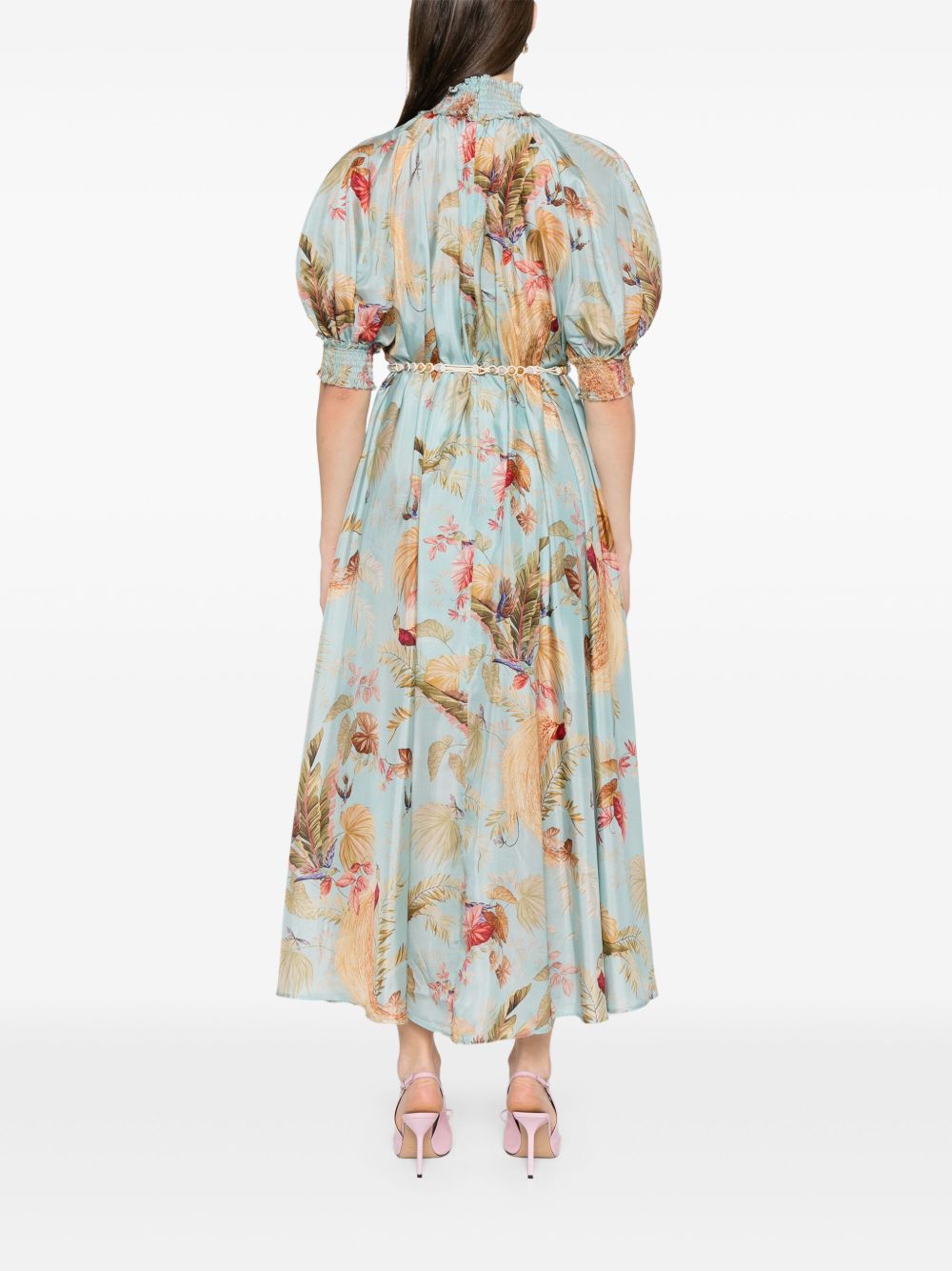 Zimmermann Dresses Clear Blue Silk
