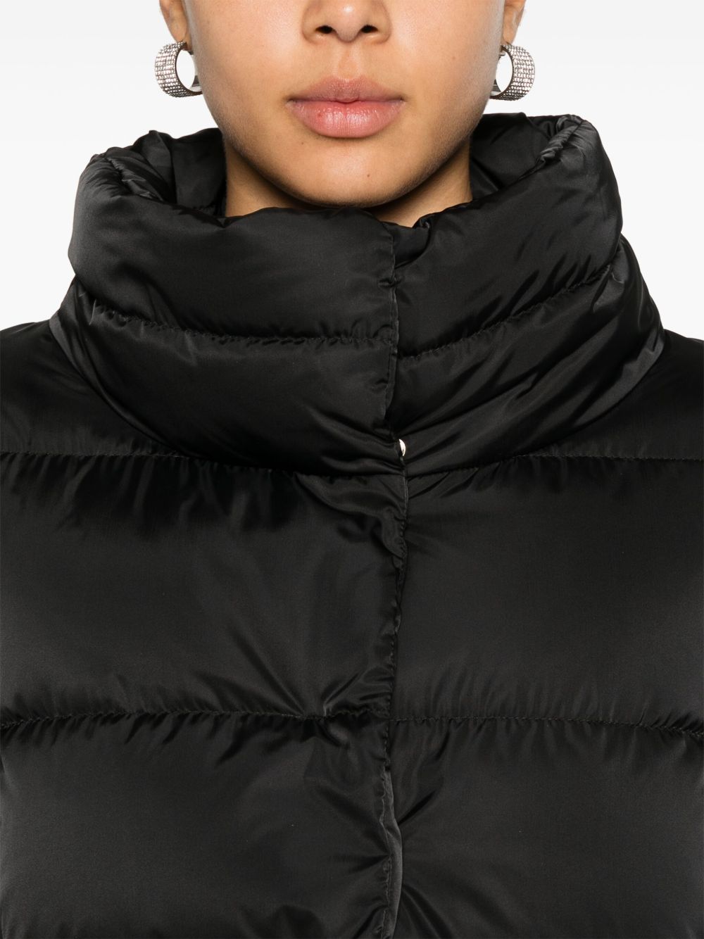 Herno Coats Black Synthetic->polyamide100.0 %