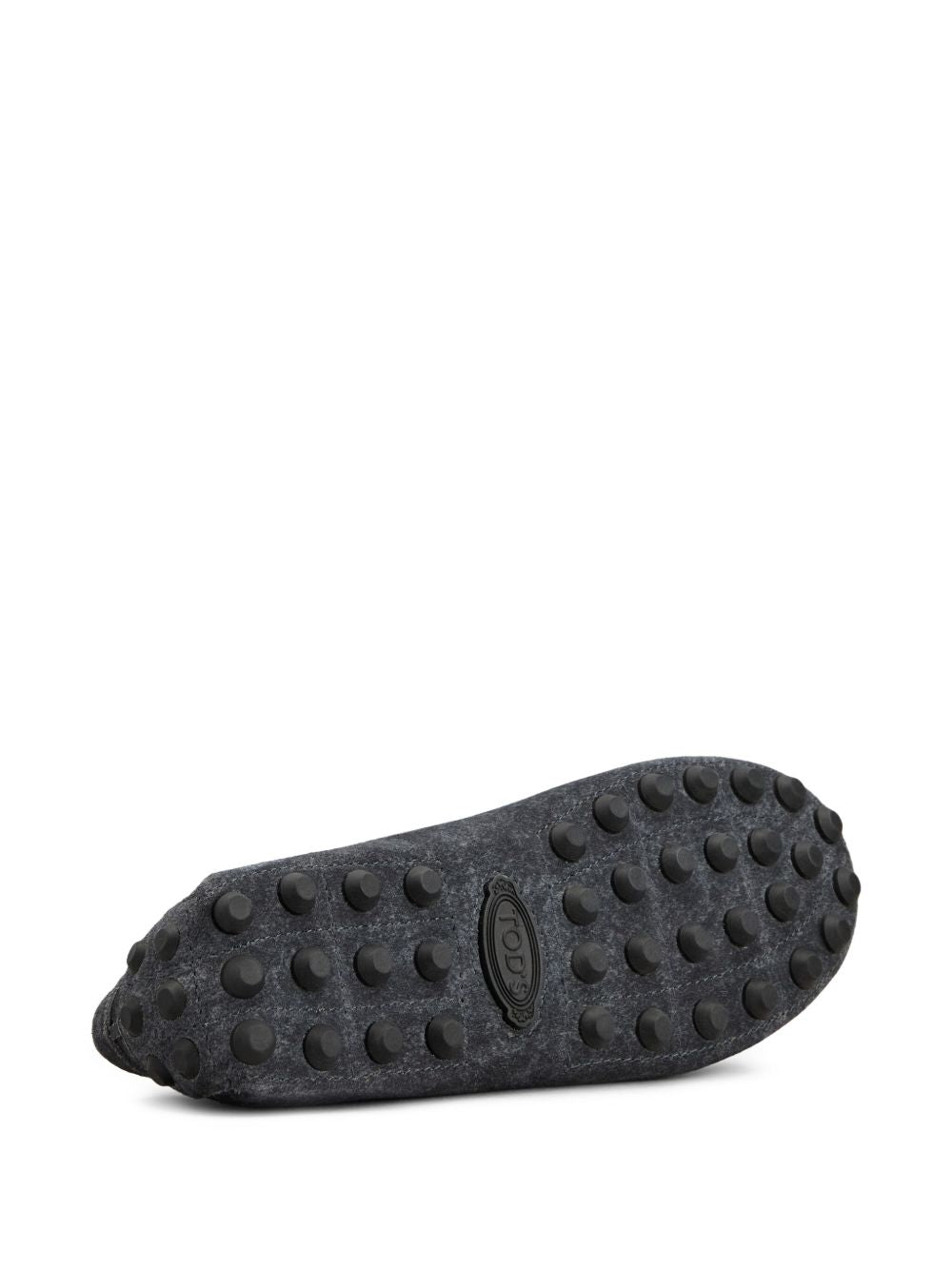 Tods Flat Shoes Blue Calf Leather