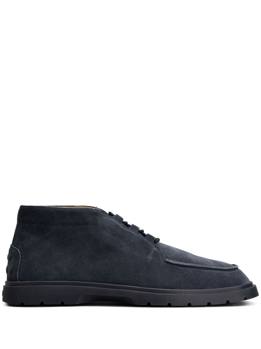 Tods Boots Blue Suede