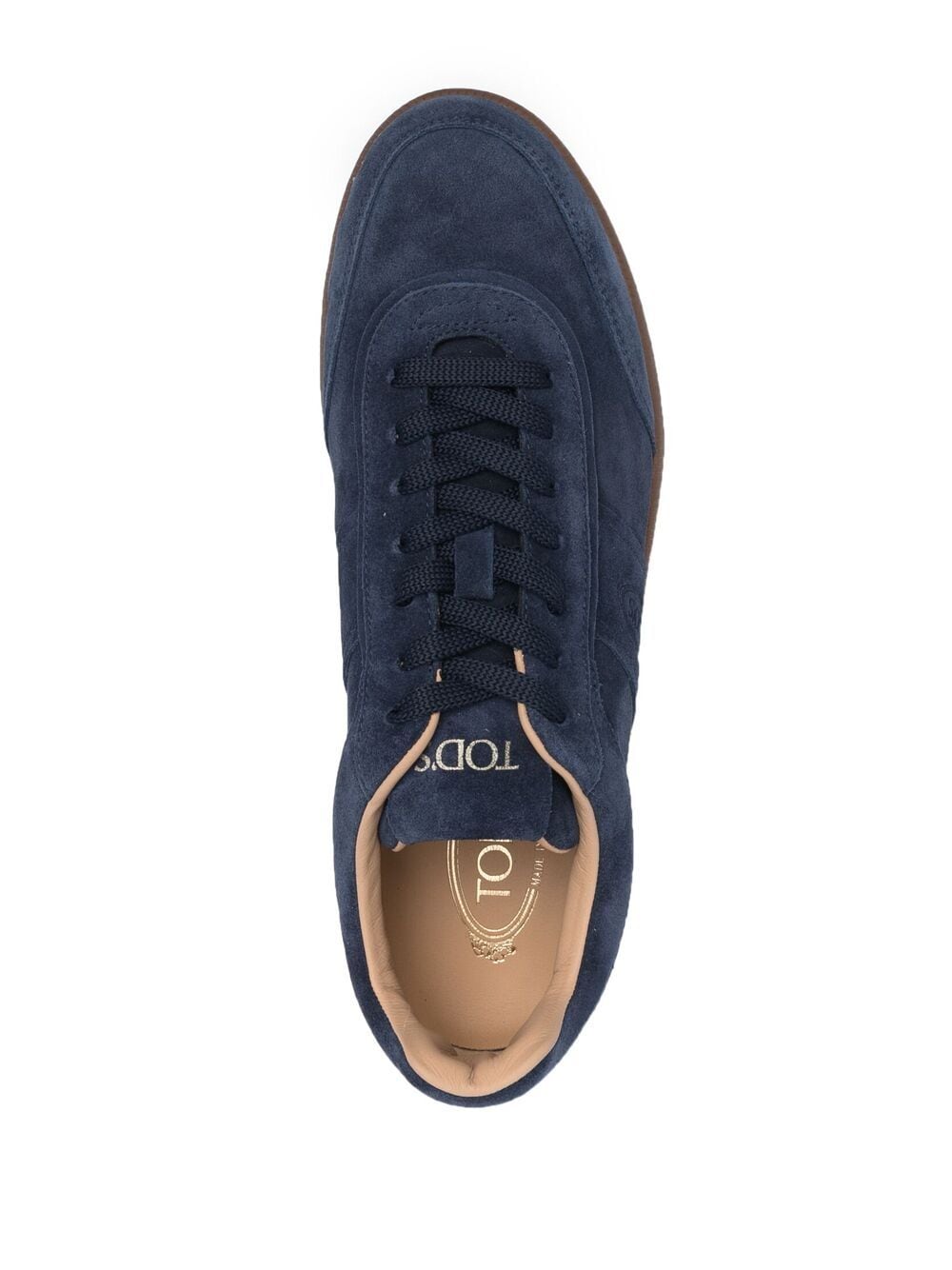 Tods Sneakers Blue Suede
