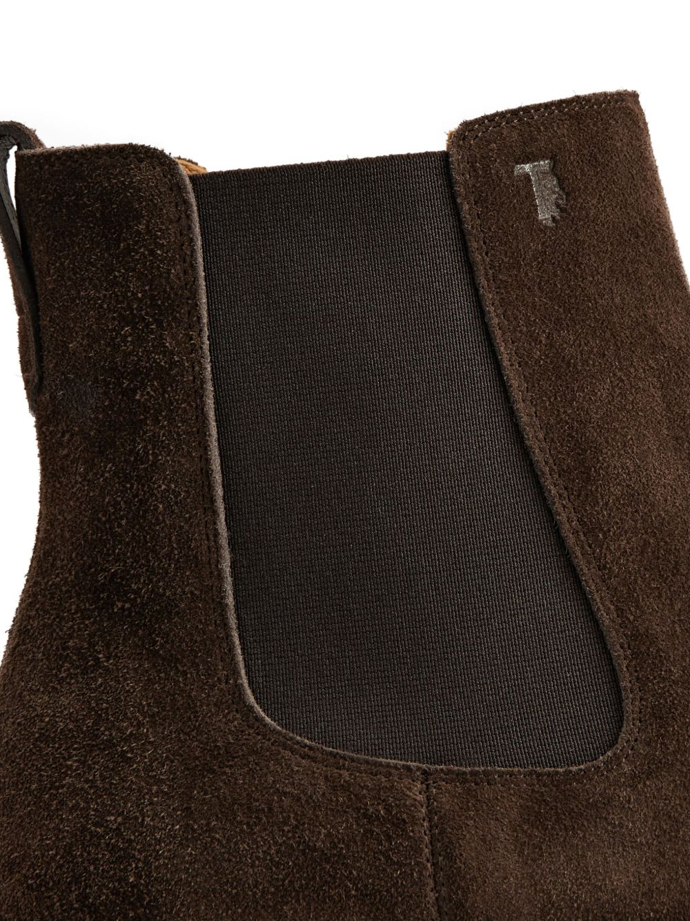 Tods Boots Brown Suede