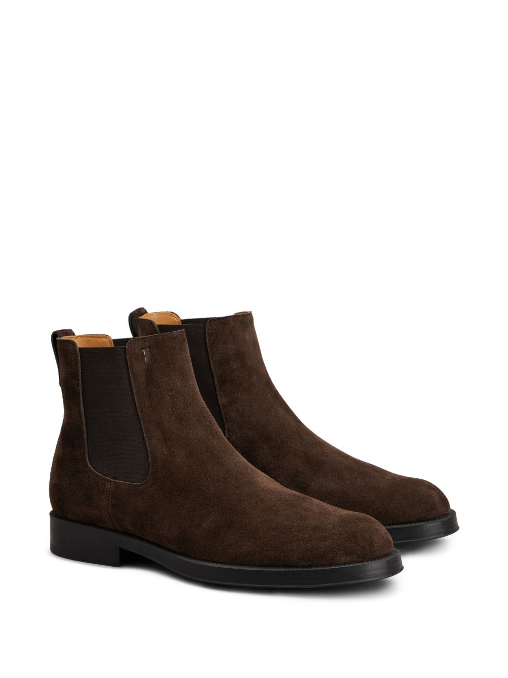 Tods Boots Brown Suede