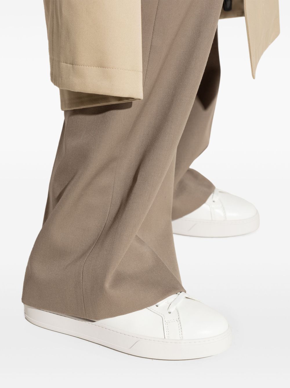 Tods Sneakers White Furs & Skins->leather100.0 %