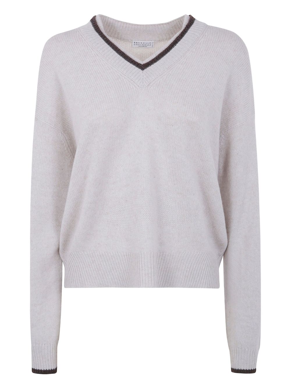 Brunello Cucinelli Sweaters Avorio Cashmere