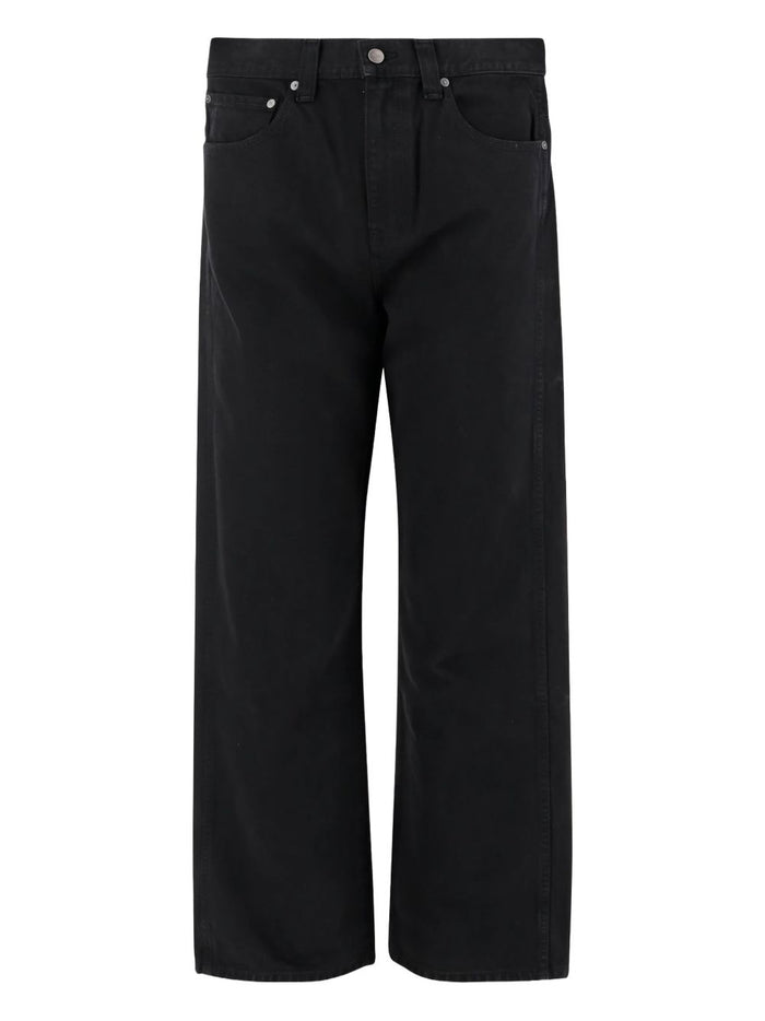 KHAITE Jeans Black Cotton