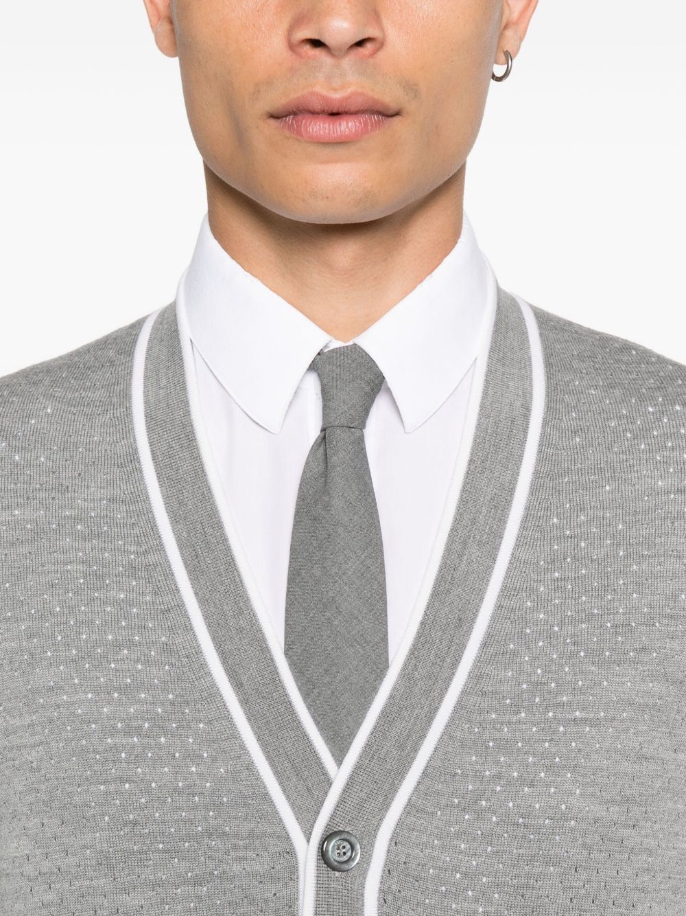 Gucci Sweaters Grey Wool