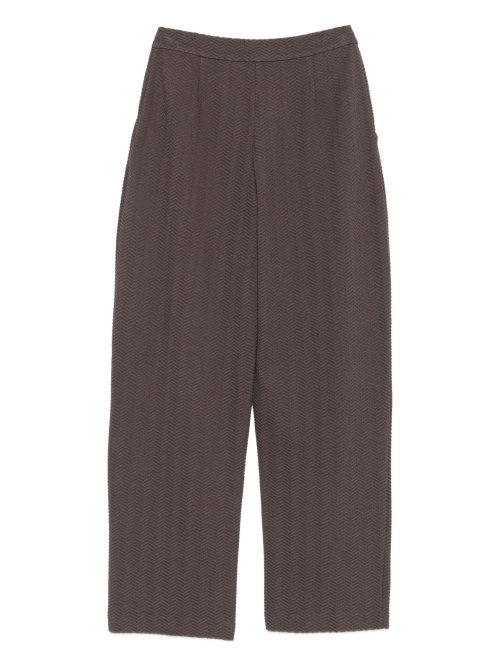 Emporio Armani Trousers Tortora Outer: Cotton