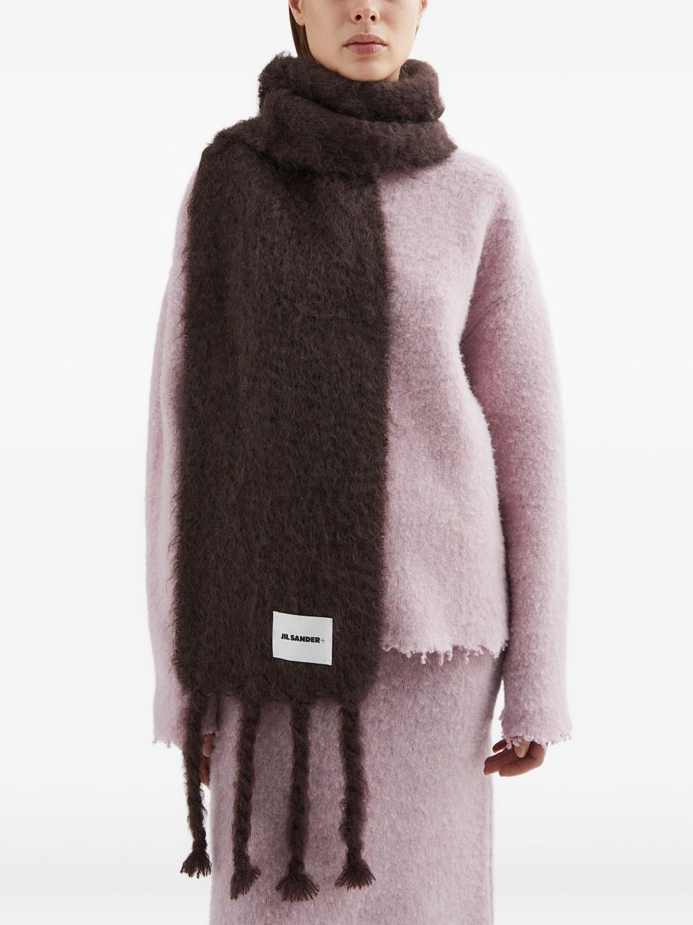 Jil Sander Plus Scarfs Bordeaux