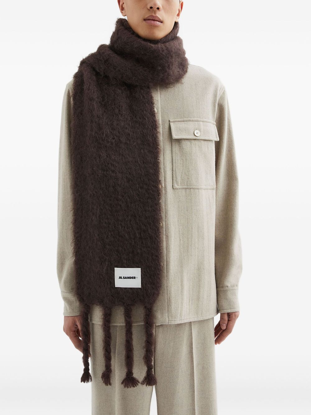 Jil Sander Plus Scarfs Bordeaux
