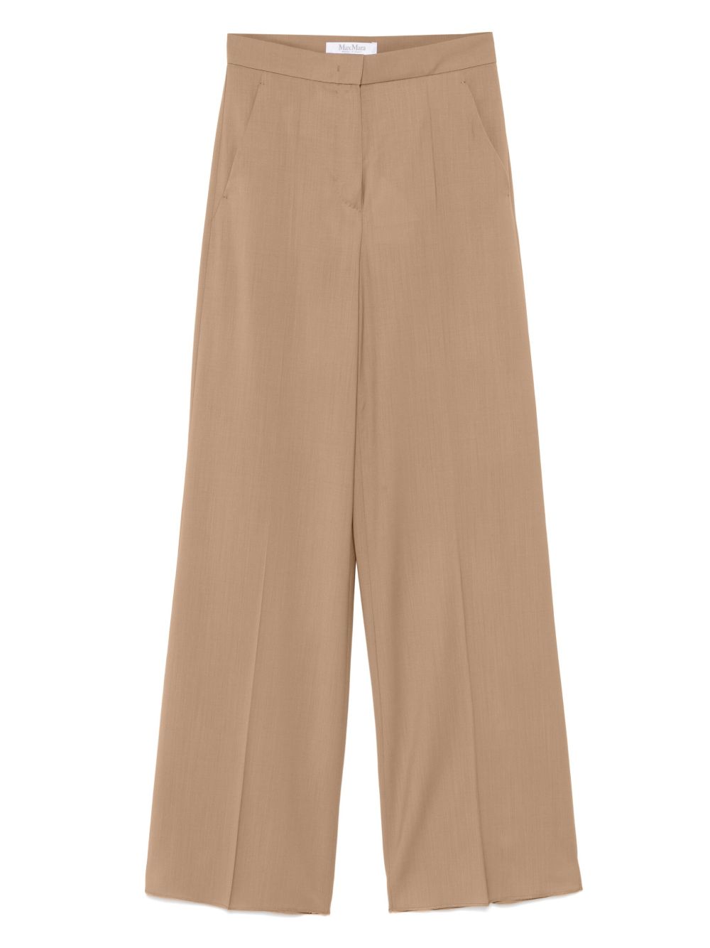 Max Mara Trousers Brown Wool