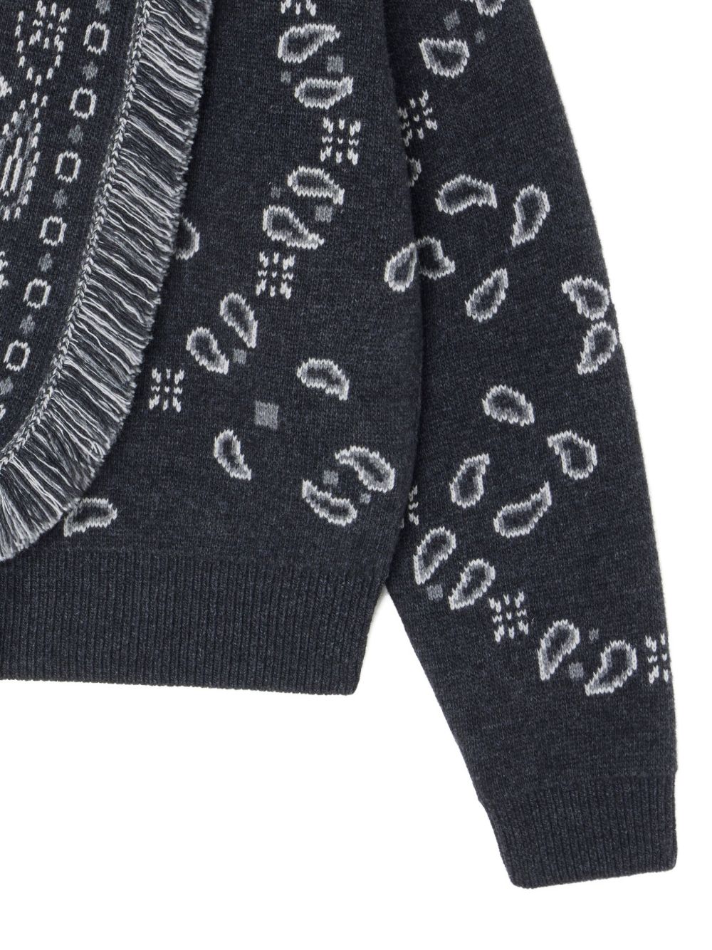 Alanui Sweaters Grey Virgin Wool