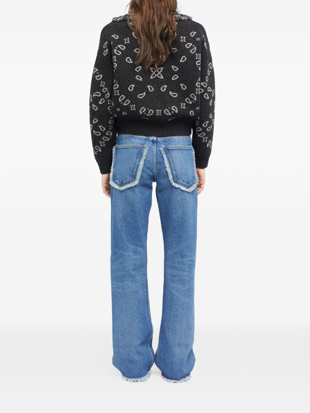 Alanui Sweaters Grey Virgin Wool