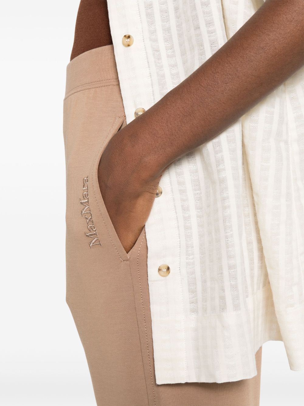 S Max Mara Trousers Camel Cotton