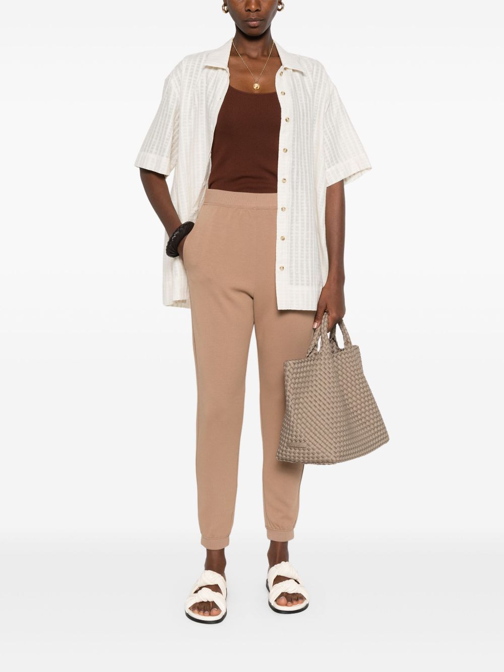 S Max Mara Trousers Camel Cotton