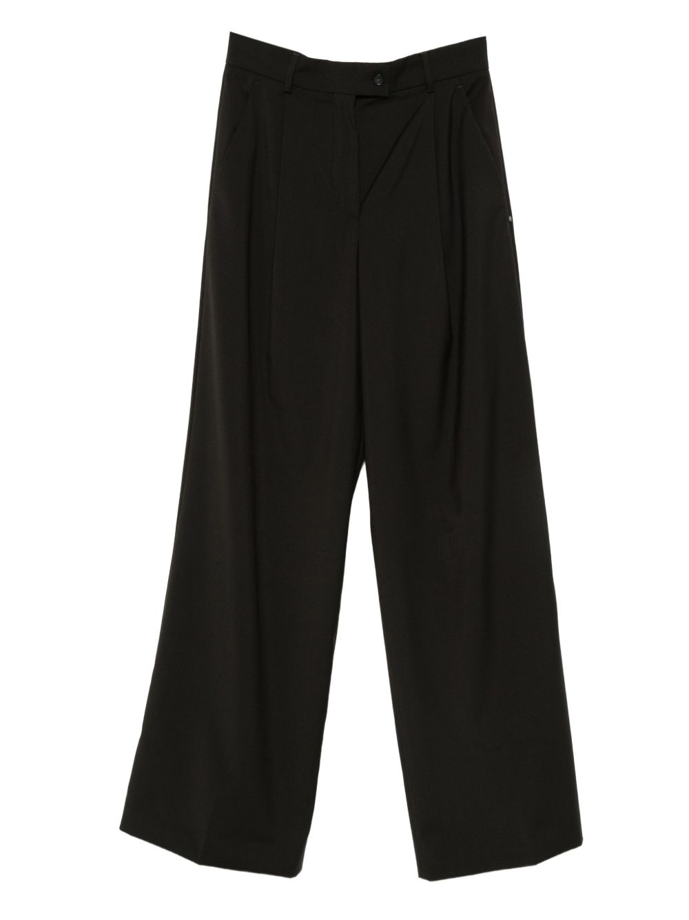 Sportmax Pre Trousers Brown Wool