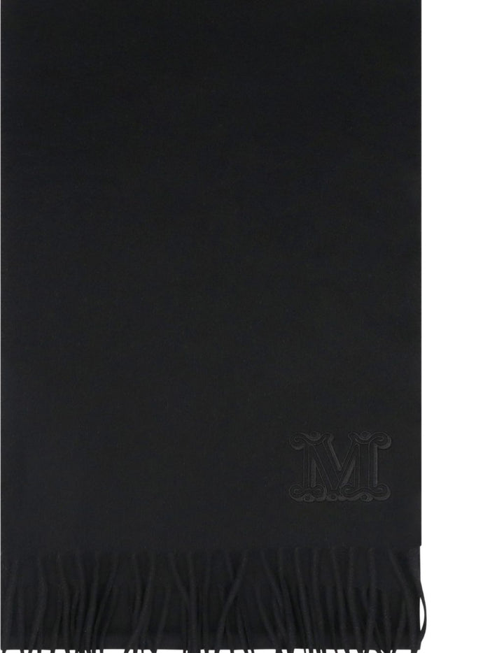 Max Mara Scarfs Black Cashmere