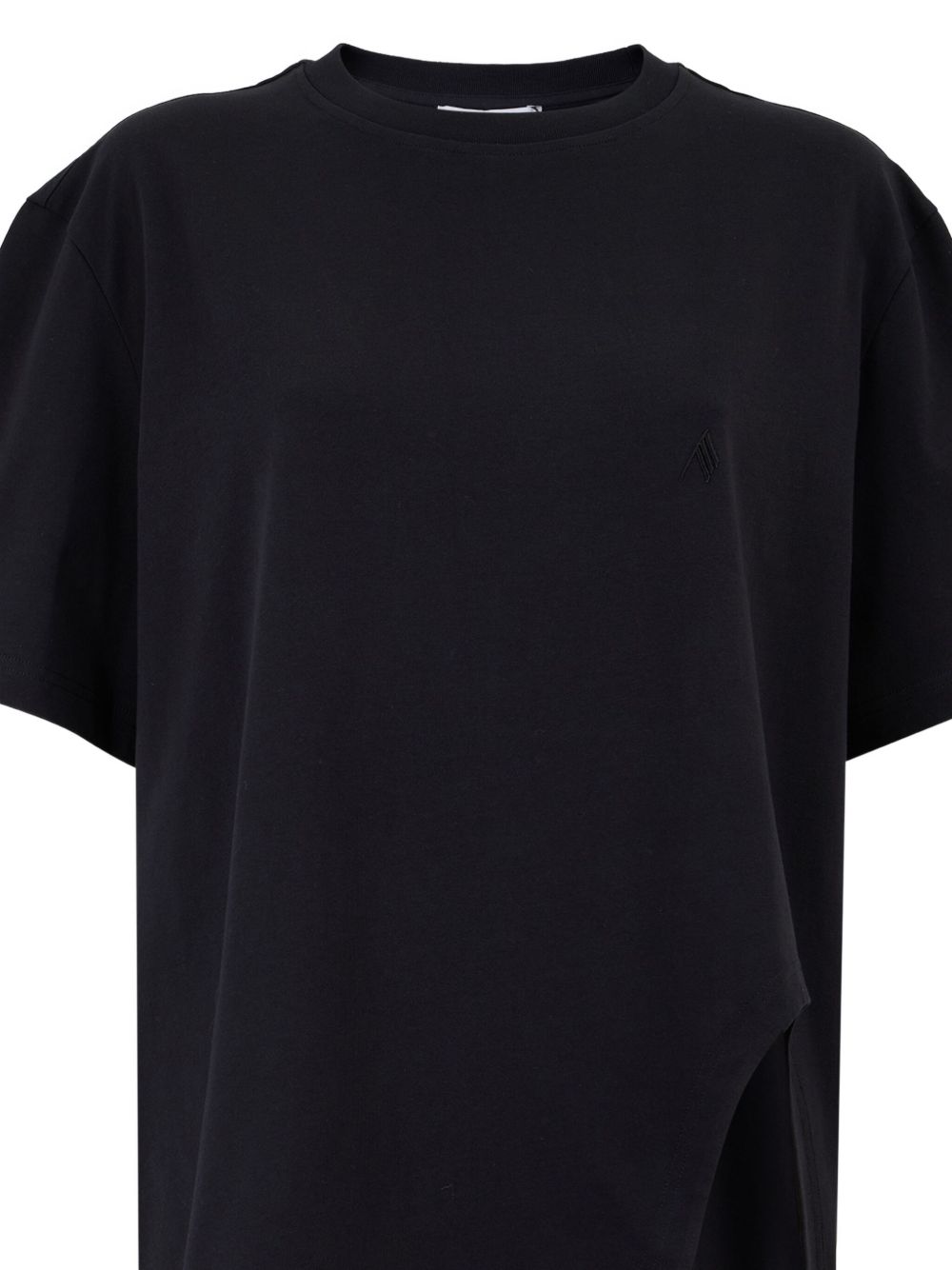 The Attico T-Shirts And Polos Black Cotton