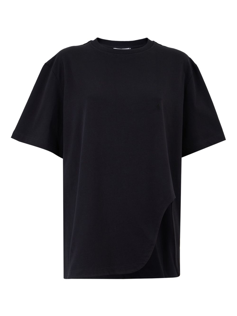 The Attico T-Shirts And Polos Black Cotton