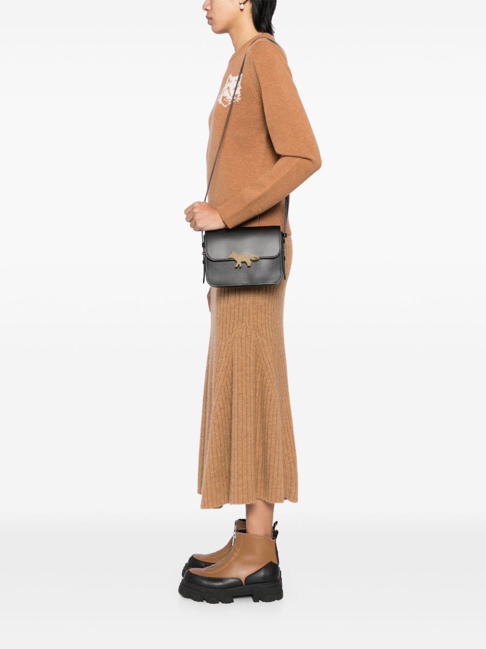 Maison Kitsune Bags Black