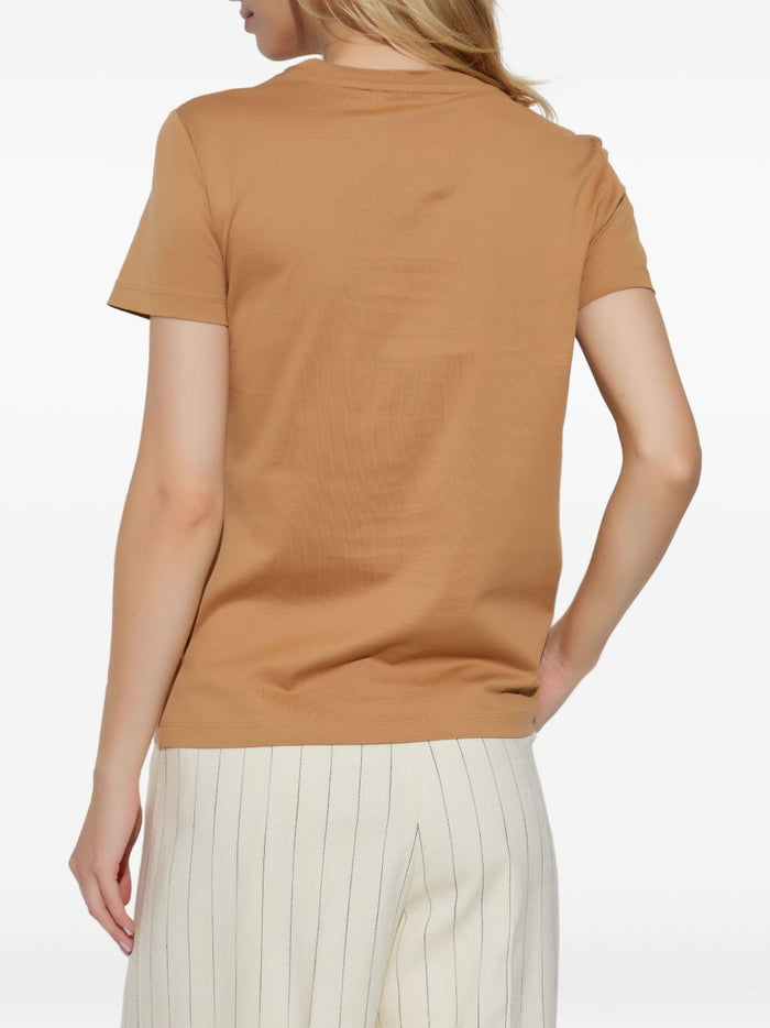 Max Mara T-shirts and Polos Camel Cotton