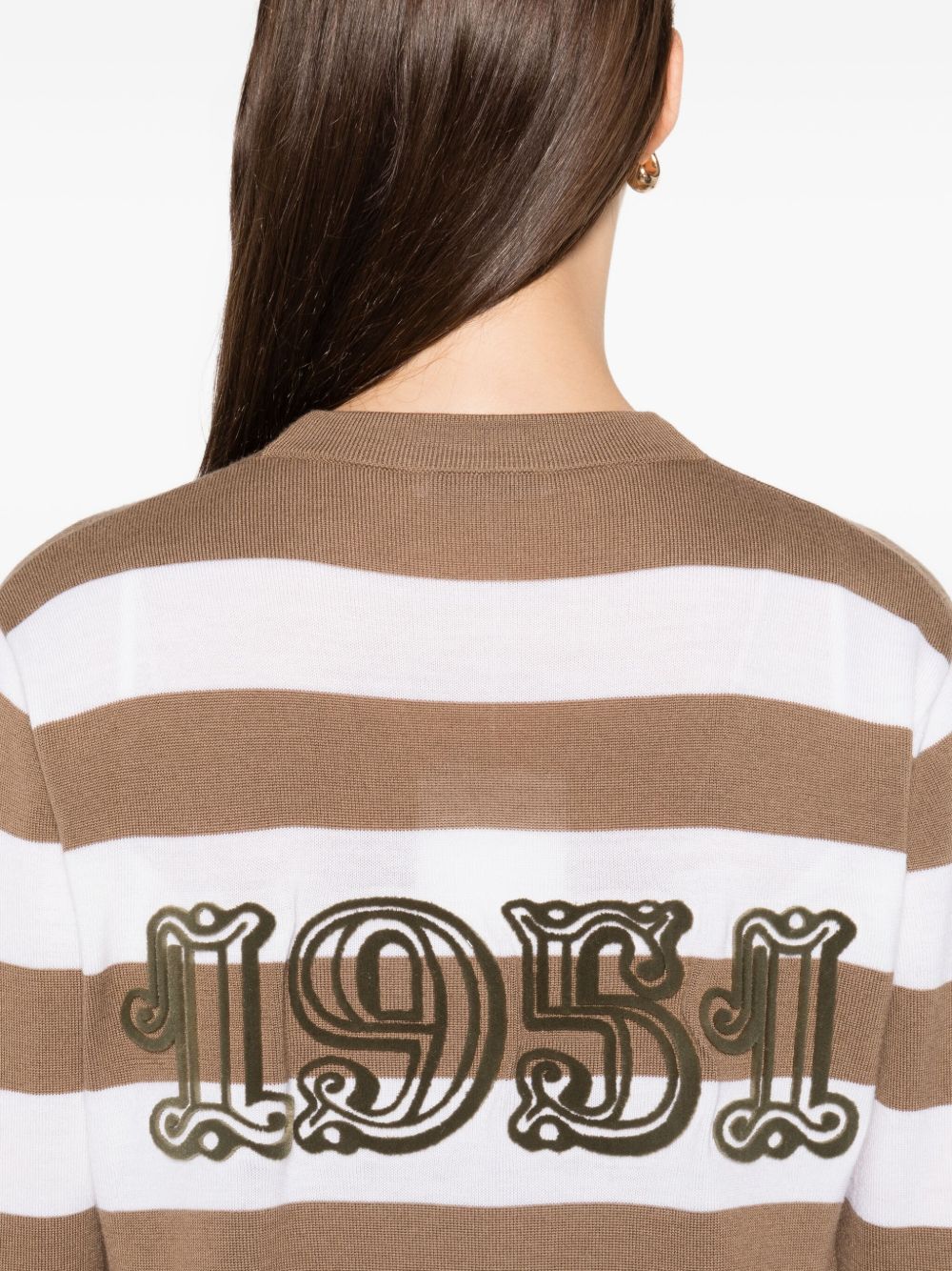 Max Mara Sweaters Brown Wool